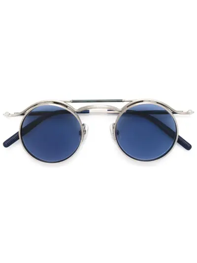Matsuda round framed sunglasses - Metallic