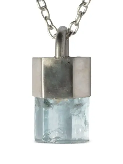 Parts of Four Talisman pendant necklace - Silver