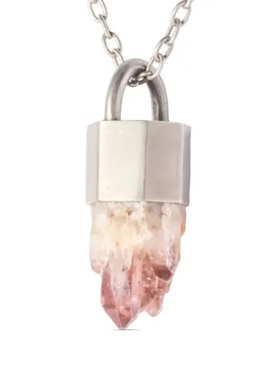 Parts of Four Talisman pendant necklace - Silver