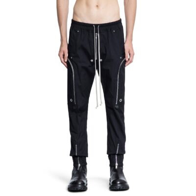 RICK OWENS MAN BLACK TROUSERS