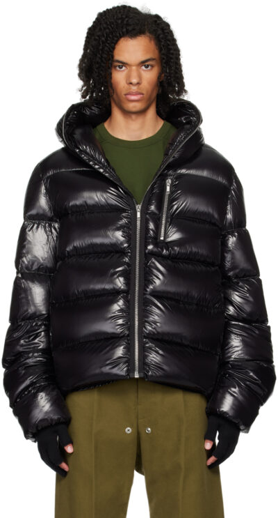Rick Owens Black Porterville Sealed Down Jacket