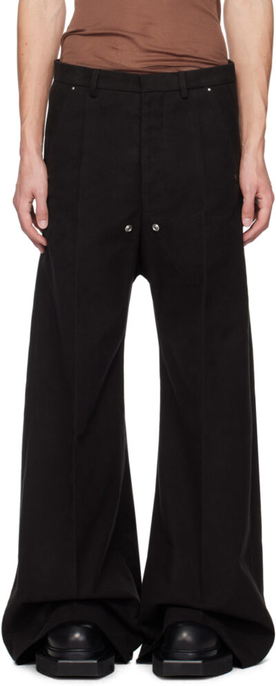 Rick Owens Black Tailored Bela Trousers