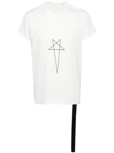 Rick Owens DRKSHDW Small Level cotton T-shirt - White