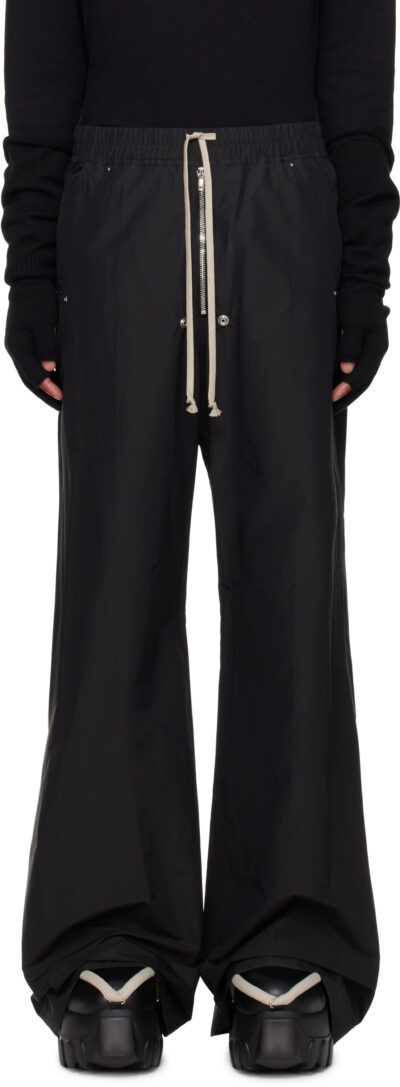 Rick Owens Moncler + Rick Owens Black Belas Trousers