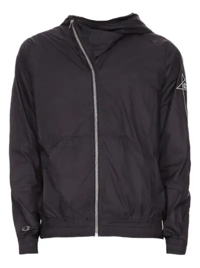 Rick Owens X Champion Mountain hooded jacket - Black