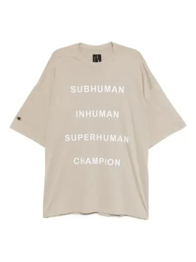Rick Owens X Champion Tommy T T-shirt - Neutrals