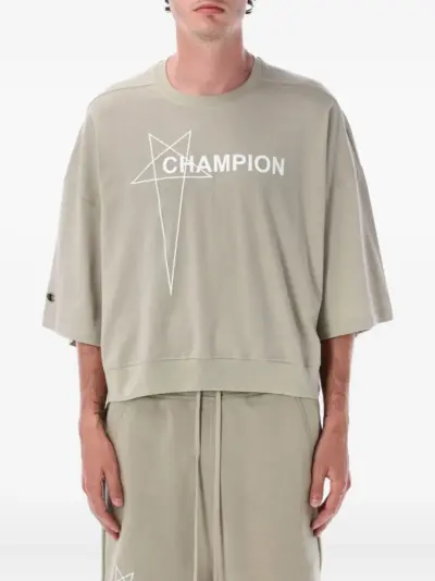 Rick Owens X Champion Tommy T-shirt - Neutrals