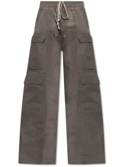 Rick Owens cotton trousers - Grey