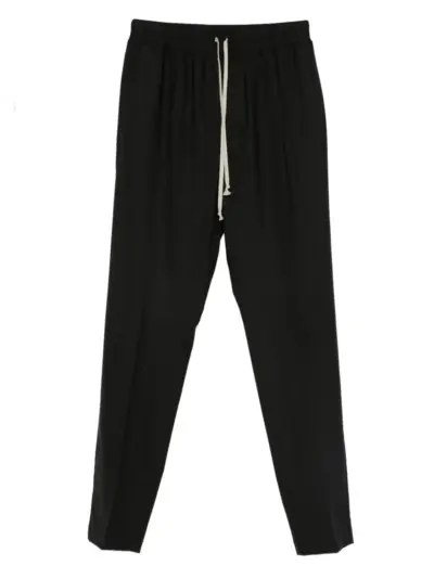 Rick Owens drawstring trousers - Black
