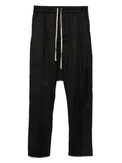 Rick Owens drawstring trousers - Black