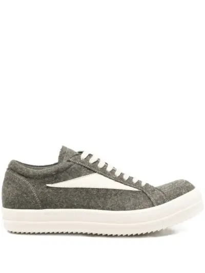 Rick Owens panelled sneakers - Grey