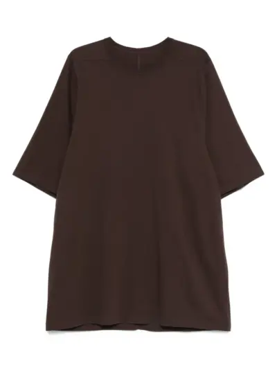 Rick Owens round-neck short-sleeve T-shirt - Brown