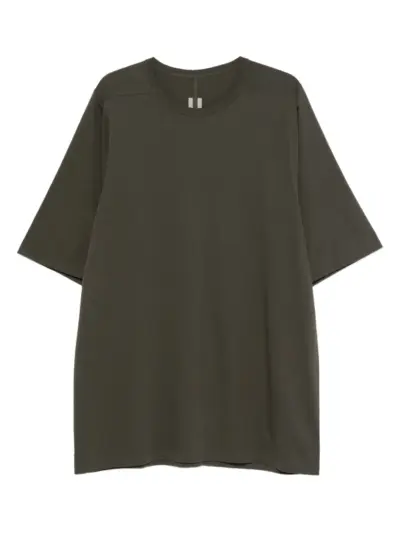 Rick Owens round-neck short-sleeved T-shirt - Green