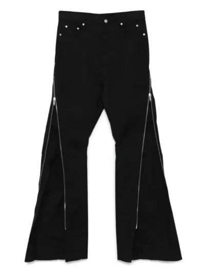Rick-Owens-zip-detail-flared-