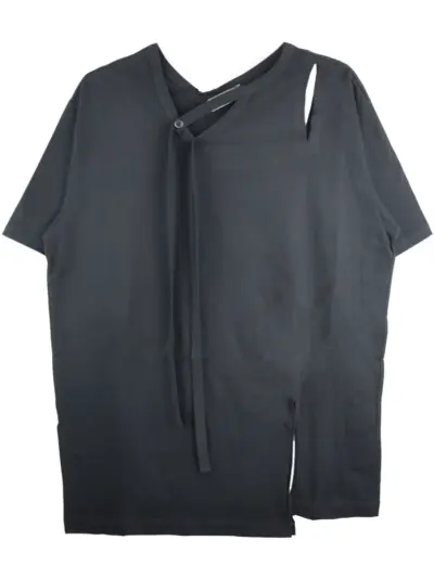 Yohji Yamamoto jersey T-shirt - Black