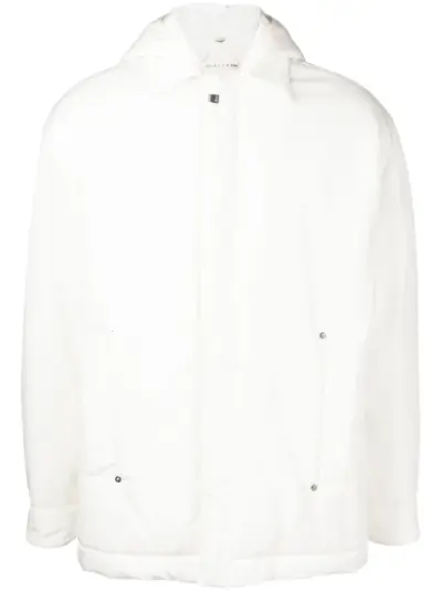 1017 ALYX 9SM padded hooded jacket - White