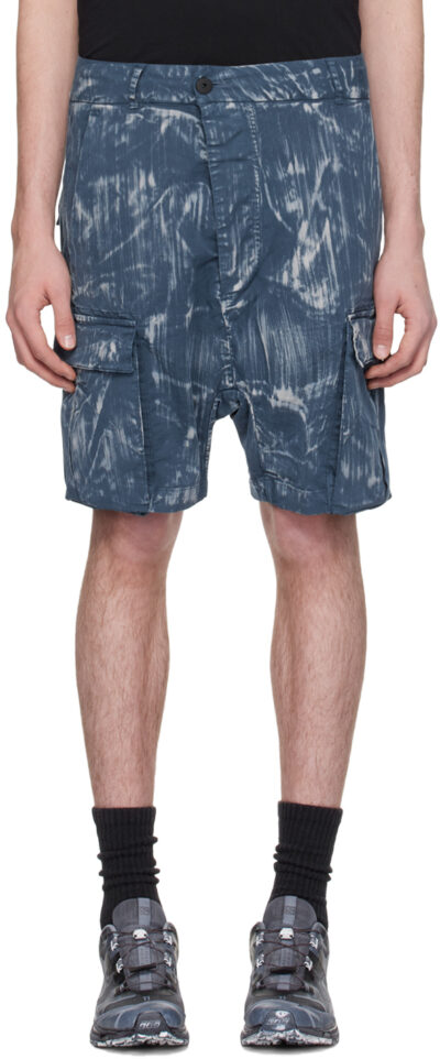 11 by Boris Bidjan Saberi Blue P20 Denim Shorts