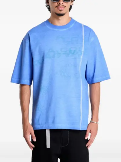 A-COLD-WALL* Annex graphic-print T-shirt - Blue