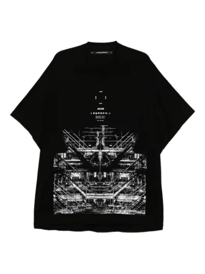 Julius graphic T-shirt - Black