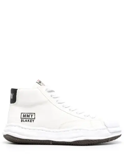 Maison MIHARA YASUHIRO Blakey mid-top sneakers - White