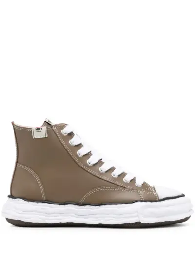 Maison MIHARA YASUHIRO Peterson23 high-top sneakers - Brown