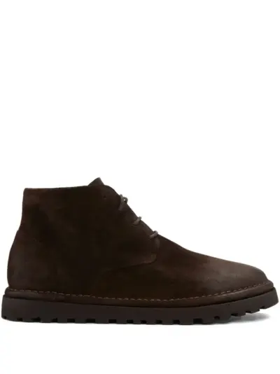 Marsèll lace-up suede boots - Brown