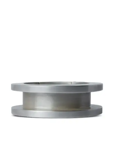 Parts of Four Crescent Channel bracelet - Silver