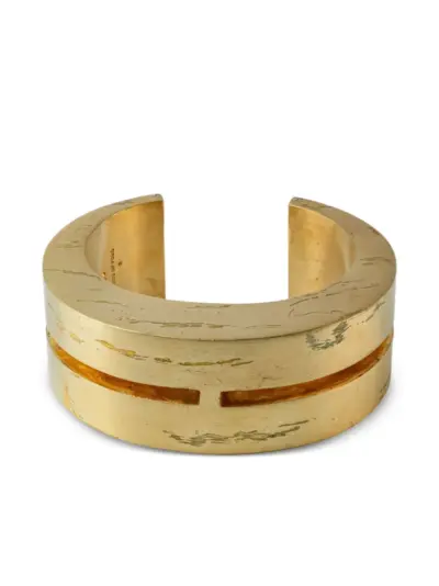Parts of Four Crescent Crevice bracelet - Gold