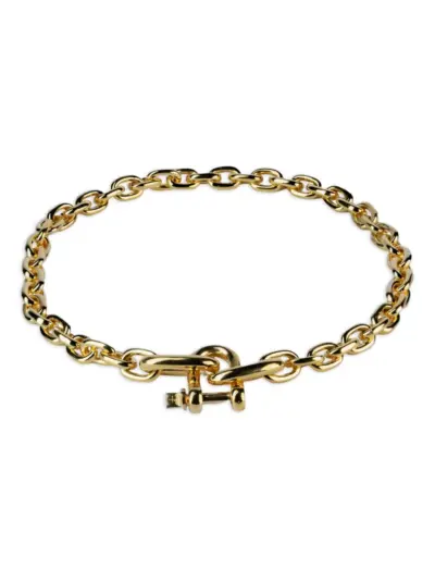 Parts of Four grade-chain necklace - Gold
