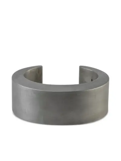 Parts of Four sterling-silver Crescent bracelet