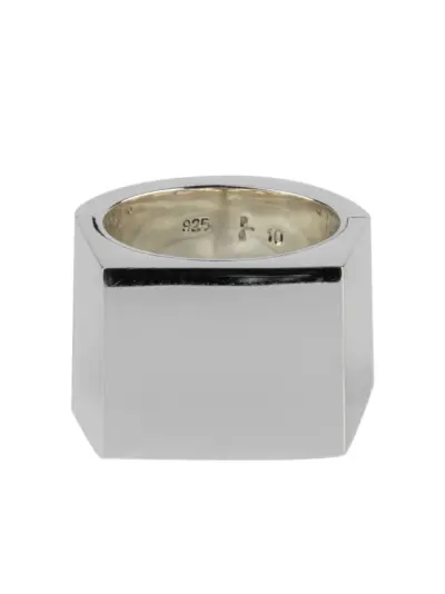 Parts of Four sterling silver Sistema ring