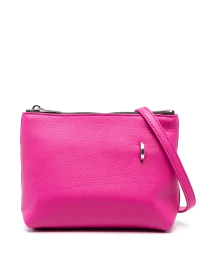 Rick Owens Adri D-loop detail leather crossbody bag - Pink