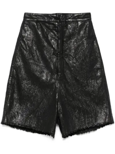 Rick Owens Cutoffs denim shorts - Black