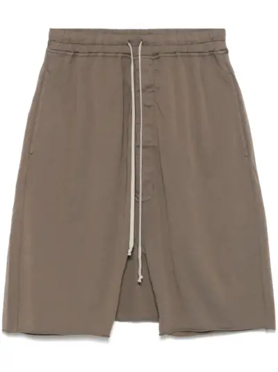 Rick Owens DRKSHDW Drawstring Pods shorts - Brown