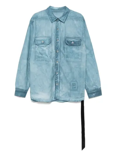 Rick Owens DRKSHDW Jumbo Outershirt shirt - Blue