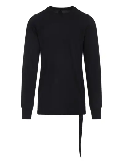 Rick Owens DRKSHDW drape-detail sweatshirt - Black