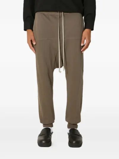 Rick Owens DRKSHDW drawstring drop-crotch trousers - Brown