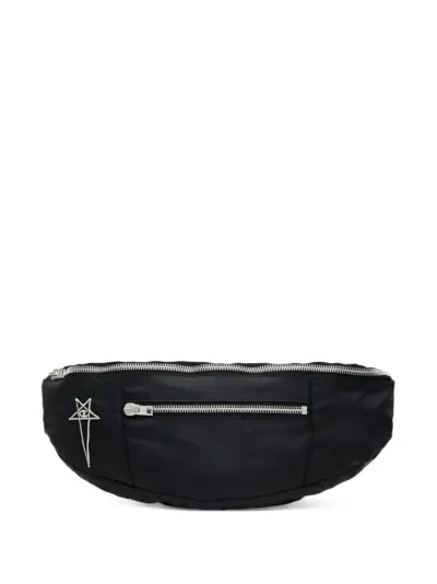 Rick Owens DRKSHDW embroidered-star bum bag - Black