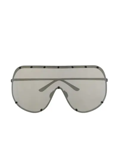 Rick Owens DRKSHDW oversize mask sunglasses - Black