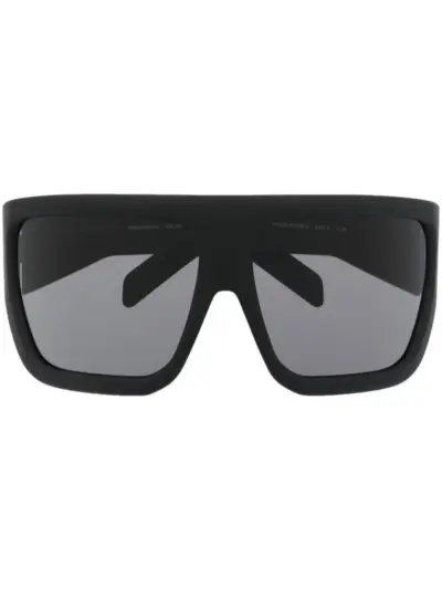 Rick Owens Davis oversized sunglasses - Black