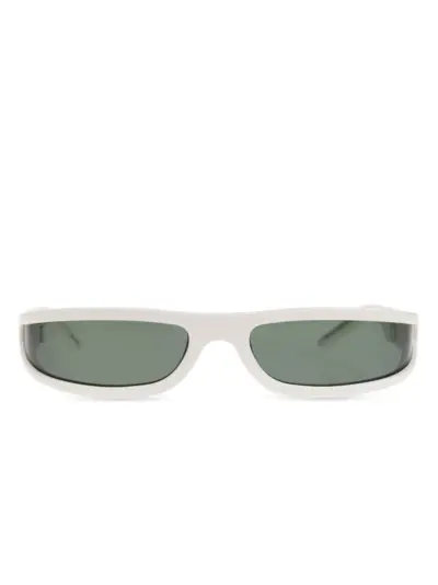 Rick Owens Fog sunglasses - White