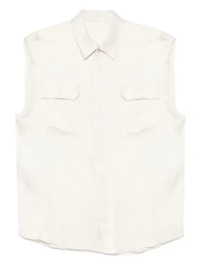 Rick Owens Jumbo shirt - Neutrals