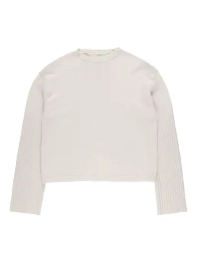 Rick Owens cashmere round-neck sweater - Neutrals
