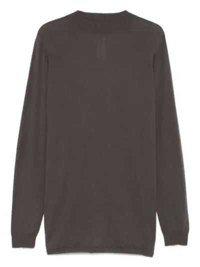 Rick Owens crew-neck cashmere sweater - Grey