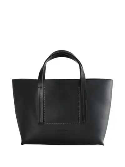 Rick Owens leather tote bag - Black