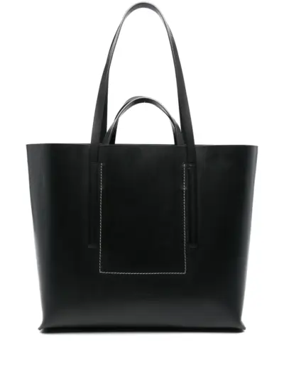 Rick Owens leather tote bag - Black