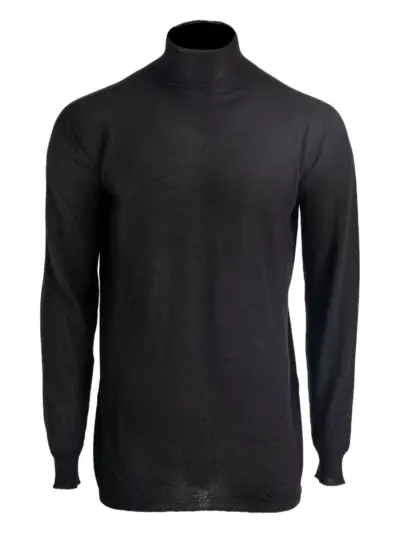 Rick Owens turtleneck sweater - Black