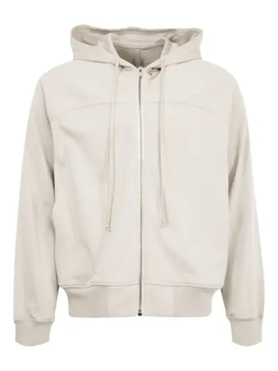 Rick Owens zip-up hoodie - Neutrals