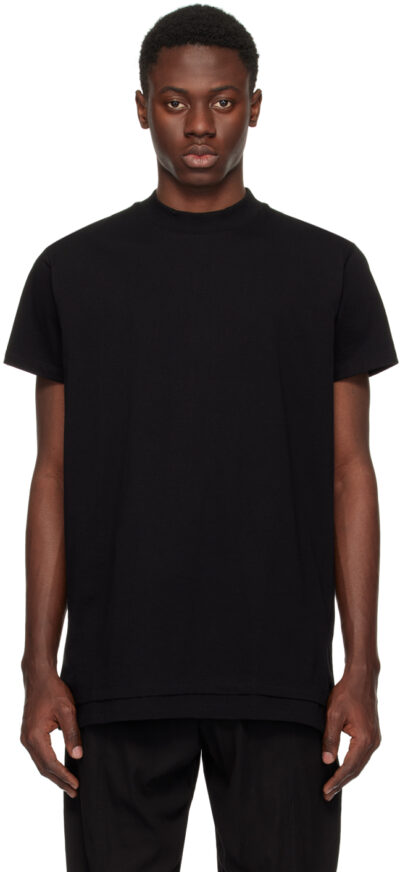 The Viridi-anne Black Crewneck T-Shirt