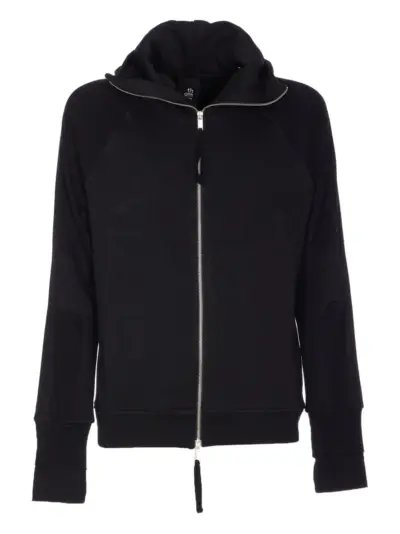 Thom Krom zip-up hoodie - Black